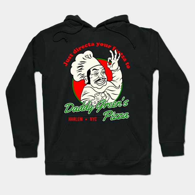 Daddy Green's Pizza Hoodie by OniSide